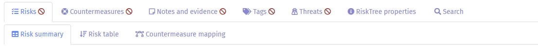 The tab bar
