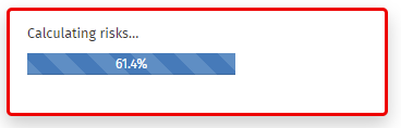 Calculation progress